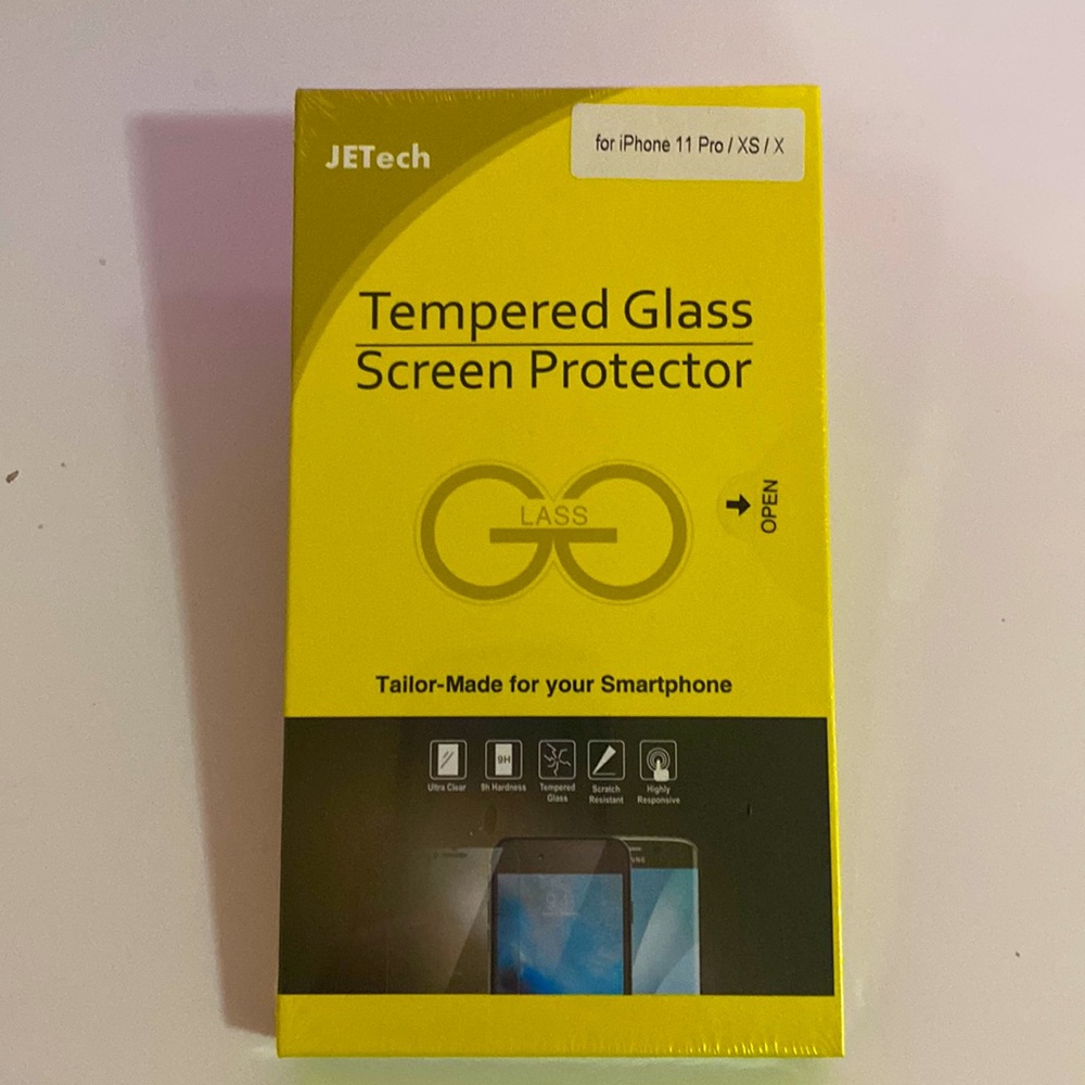 iPhone 11 Pro/XS/X Tempered Glass Screen Protector